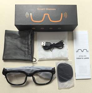 Gafas Inteligentes con Cámara de 8MP, Asistente IA, Traducción en Tiempo Real, Carga Magnética, para Reuniones de Negocios Multilingües y Viajes - Product Image 5