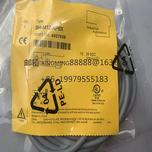 Sensor de Proximidad Inductivo Roscado <span class=keywords><strong>M12</strong></span> en Existencia: <span class=keywords><strong>BI4</strong></span>-<span class=keywords><strong>M12</strong></span>-AP6X, <span class=keywords><strong>BI4</strong></span>-<span class=keywords><strong>M12</strong></span>-AD4X, BI2-<span class=keywords><strong>M12</strong></span>-<span class=keywords><strong>VP6X</strong></span> - Product Image 1