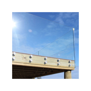 Ace Standoff <strong>Railing</strong> Fitting Corner Glass Clamp Modern Stainless Steel Aluminum U <strong>Railing</strong> Tempered Glass Clamp Standoff <strong>Railing</strong> - Product Image 4