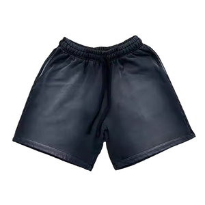 Tùy Chỉnh 400gsm 100% Cotton Lông Cừu Quá Khổ Phù Hợp Với Quần Short Sidr Và Trở Lại Túi Giặt Jogger Quần Short Cho Nam Giới - Product Image 2