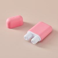 Bâtonnet inhalateur nasal double orifice énergisant et rafraîchissant en bouteille plastique