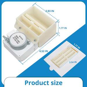 ชุดควบคุมแดมเปอร์ในตู้เย็น242303001ชุดแดมเปอร์ตู้เย็นใช้ได้กับ <span class=keywords><strong>crosley</strong></span> สีขาว - Product Image 6