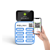 Estación de Alquiler de Bancos de Energía Portátiles para Celulares Relink de 8 Ranuras