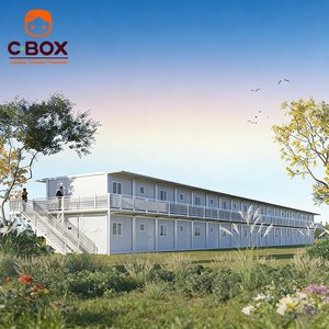 Cbox Venta al por Mayor de Oficinas Prefabricadas Modulares, Panel Sándwich, Dormitorio de 2 Pisos, Campamento para Trabajadores, Casa Contenedor Móvil - Product Image 5