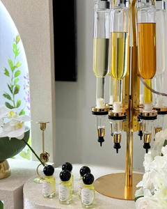 Özelleştirilebilir altın yeni tasarım masa Metal standı kişiselleştirme orijinal koku çubuğu deneyimi 6/8/12 kafaları 375/500ml - Product Image 5