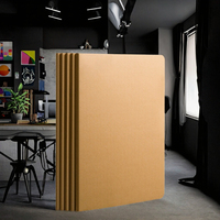 Cuaderno Personalizado para Estudiantes, Tamaños A4/A5/B5, Cubierta de Papel Kraft, Carpeta de Archivo, Impresión Digital, Encuadernación Cosida con Hilo, Regalo