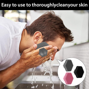 चेहरे की सफाई ब्रश स्क्रबर सिलिकॉन लघु चेहरा गहरे साफ-साफ मालिश ब्रश सौंदर्य स्नान त्वचा देखभाल चेहरे साफ उपकरण - Product Image 3