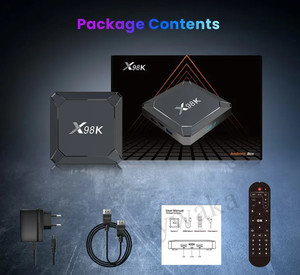 Nueva llegada último Leadcool Android 14 X98K Smart TV Box Rockchip3528 Quad Core Set Top Box 4GB 32GB almacenamiento HDR10 + pantalla - Product Image 6