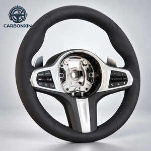 Volant personnalisé pour BMW F20 F22 F30 F31 F32 F82 F15 F82 M4 F80 M3 M5 F90 F06 F10 F56 E92 E60 E61 E90 E39 E91 E70 E90 - Product Image 1