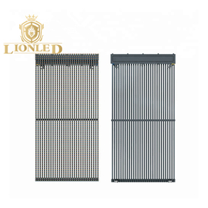 Lionled quảng cáo ngoài trời ip 65 khác nhau pixel Nhà thờ sân bay bức tường video trong Suốt <span class=keywords><strong>LED</strong></span> lưới màn hình hiển thị - Product Image 3