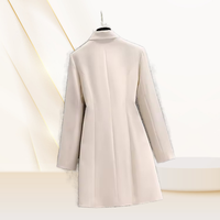 Nouveau design manteau costume long Ol minceur taille haute à lacets Blazer robe à la mode longue robe de tailleur Vente en gros Offre Spéciale