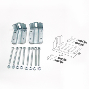 Pince à poulie à rouleau suspendue pour porte coulissante en acier inoxydable Style de conception moderne pour combinaison de porte coulissante - Product Image 3