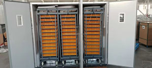 Incubateur 3-en-1 à Trois Chariots pour 12672 Œufs – Machine d'Éclosion pour Cailles, Canards, Oies et Poulets HJ-IH12672 - Product Image 5