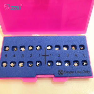 Appareils orthodontiques dentaires Roth, brackets orthodontiques métalliques auto-ligaturants, certifiés CE, appareils dentaires - Product Image 6