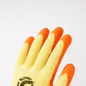 Guantes de Trabajo de Seguridad de Alta Resistencia, Tejido Sin Costuras de Poliéster Calibre 13, con Revestimiento de Látex Arrugado - Product Image 5