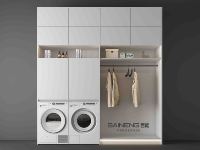 BAINENG Armoires de buanderie personnalisées intelligentes Organisation de stockage Conceptions en acier inoxydable Armoires de salle de bain et vanités de blanchisserie