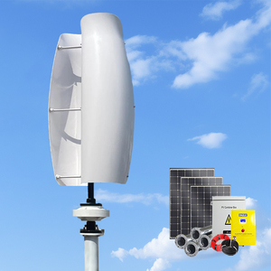 5KW 10KW Home Tulip Vertical Axis Wind Generator 120V 220V 380V With Factory Price RX-FLV Series 5000W 10000W Tulip Vertical Win - Product Image 1
