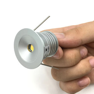 Mini <span class=keywords><strong>spot</strong></span> lumineux LED encastrable pour le plafond, applique murale, éclairage d'intérieur, luminaire <span class=keywords><strong>de</strong></span> plafond, 1W, 10 unités - Product Image 5