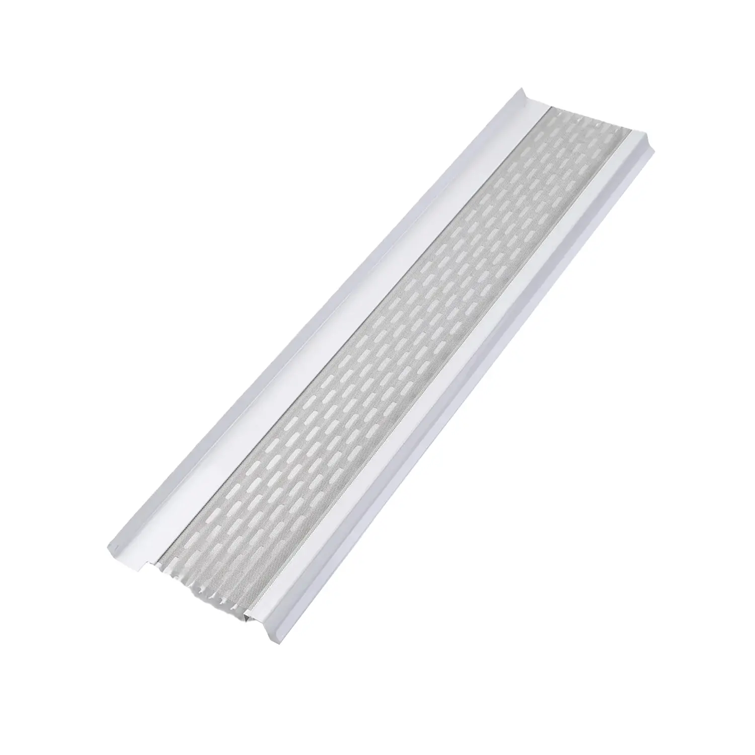 Unique Filtration System Aluminum Gutter Guard 35 Year Aluminum Covers Suitable for Roofs high Rise Building Matched Screws