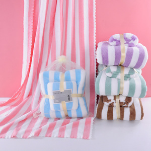 <span class=keywords><strong>Set</strong></span> di 2 <span class=keywords><strong>Asciugamani</strong></span> da <span class=keywords><strong>Bagno</strong></span> a Rapida Asciugatura, Morbidi e Altamente Assorbenti con Strisce Larghe, Extra Spessi per il <span class=keywords><strong>Bagno</strong></span> - Product Image 2
