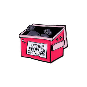 Pin de Solapa con Diseño de Bolsa de Basura Rosa para Hombre, Letras en Inglés, Divertido y Genial, Estilo Punk, para Gorras de Béisbol y Mochilas - Product Image 6