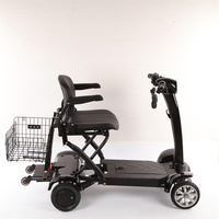 Scooter Électrique Pliable Tout-Terrain 4 Roues Modèle 2026 pour Personnes Âgées et Handicapées 18km/h Entrepôt Europe
