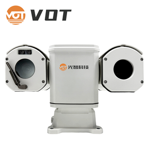 กล้องถ่ายภาพความร้อนแบบ PTZ สองสเปกตรัม 640x512 VOx, ซูม 25 เท่า, ตรวจจับไฟและวัดอุณหภูมิ, IP66, NETD40mK, -20~600°C - VOT-M6DT - Product Image 1