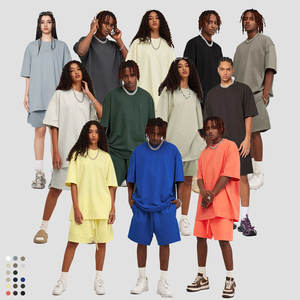 Fournisseur de t-shirts personnalisés T-shirt vierge en coton de qualité supérieure surdimensionné Boxy Fit pour les vêtements de mode pour hommes - Product Image 4