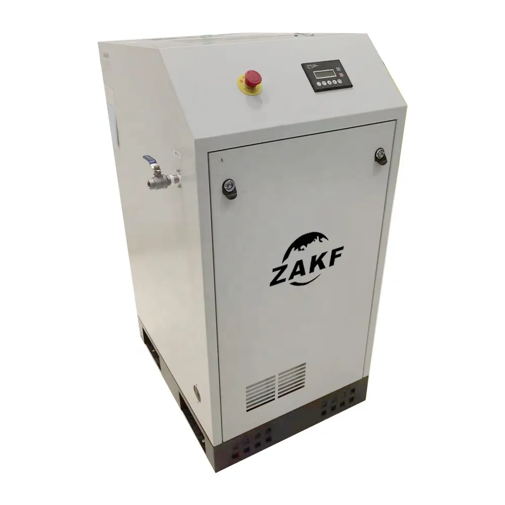 ZAKF Limpe Sem Óleo IP55 8bar 5.5kw 7.5hp Mudo Compressor De Rolagem Livre De Óleo De Baixo Ruído