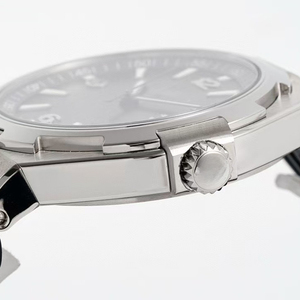 Nuevo Reloj de Pulsera Mecánico Automático de Moda, con Esfera Gris Lisa, Caja de Acero, Luz Nocturna, Resistente al Agua, Correa de Goma Informal - Product Image 2