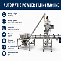 Machine de remplissage automatique de poudre à prix d'usine pour l'industrie alimentaire, économe en énergie, en acier inoxydable, haute précision