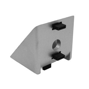 Braket Penguat Sudut Segitiga Aluminium Die Cast 60*60 dengan Gusset Dalam - Product Image 5