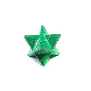 Estrella de Malaquita Gris Natural, Estrella Merkaba de 8 Puntas, Cristal, Venta al por Mayor - Product Image 4