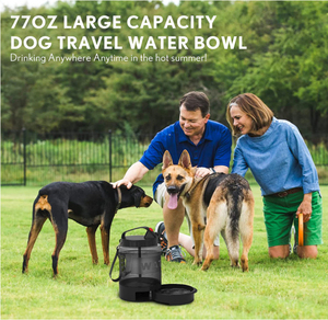 Botella de Agua Automática para Mascotas de Gran Capacidad, 2.2L, Ecológica, Material de Grado Alimenticio, Dispensador de Agua Portátil para Exteriores - Product Image 5