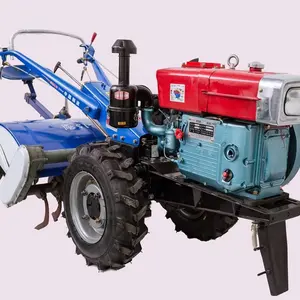 Traktor berjalan generasi baru 22HP, traktor 2wd tahan lama berjalan/Dorong Tangan dengan ce