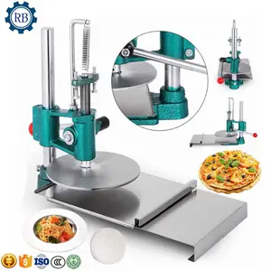 20Cm Hướng Dẫn Sử Dụng Bột Tấm Báo Chí Máy Của Nhãn Hiệu Lớn Roti Maker Chapati Maker Making Machine