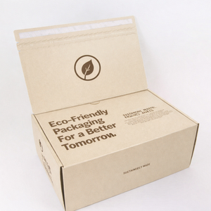 Emballage d'expédition de marque Essence Skincare avec ruban adhésif, option E B Flute, logo personnalisé - Product Image 1