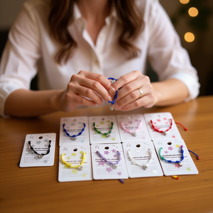 Bracciale Nodo a Sette Stelle in Acciaio Inossidabile PULSERA Acero 12Pezzi Ref45173-1 - Product Image 3