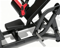 Machine commerciale de poussée de hanche, entraîneur de fessiers, équipement d'entraînement de force, banc de fitness pour salle de sport