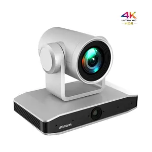 ビデオ会議カメラOEM 4K PTZ 12X8.5MP自動フレーミング音声追跡PTZカメラ