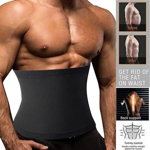 Sauna taille formateur minceur ceinture hommes Gym Fitness Cincher ventre contrôle <span class=keywords><strong>Corset</strong></span> sueur graisse brûlant femmes corps Shaper perte de poids - Product Image 1