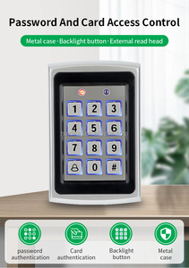125kHz Frequency Waterproof <strong>Keypad</strong> Code Wiegand 26 Proximity Card Biometric Door Access Control System with Password System - Product Image 3