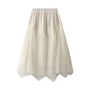 2024ホットスタイル新しいワックスプリントスカートカスタム服アフリカダシキ生地プラスサイズ2個スカートセット女性