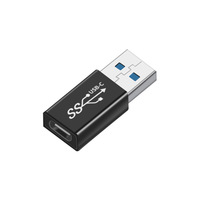 Adaptador USB3.0 10Gbps Gen2, Conector USB-A Macho a Tipo C Macho, Conversor de Transferencia de Datos OTG