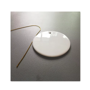 Ornamenti Natalizi Personalizzabili in Ceramica Rotondi <span class=keywords><strong>per</strong></span> Sublimazione, Decorazioni Natalizie Vendutissime - Product Image 4