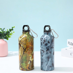 Nouvelle gourde sportive en aluminium avec corde, mini-bouteille d'eau simple pour cyclisme en extérieur, petite ouverture, en stock - Product Image 5