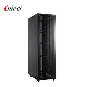 Ripo 226010PM/B Armoire télécom au sol 19 "22U 600x1000mm Noir | Rack de serveur réseau standard de 19 pouces - Product Image 3