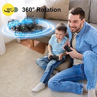 Avión RC 4DRC V18 con Sensor de Gestos, Luces LED, Altitud Fija, Acrobacias, Modo Sin Cabeza, Mini Avión de Control Remoto