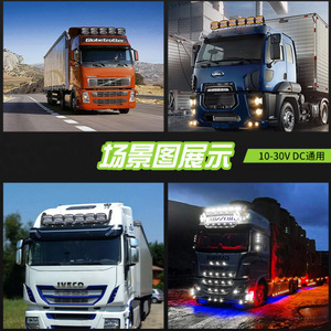 Led <b>Driving</b> <b>Light</b> 5 7inch 9inch 6000Lm 6000K 12V 55W Universal Fit For Truck SUV Offroad - Product Image 4