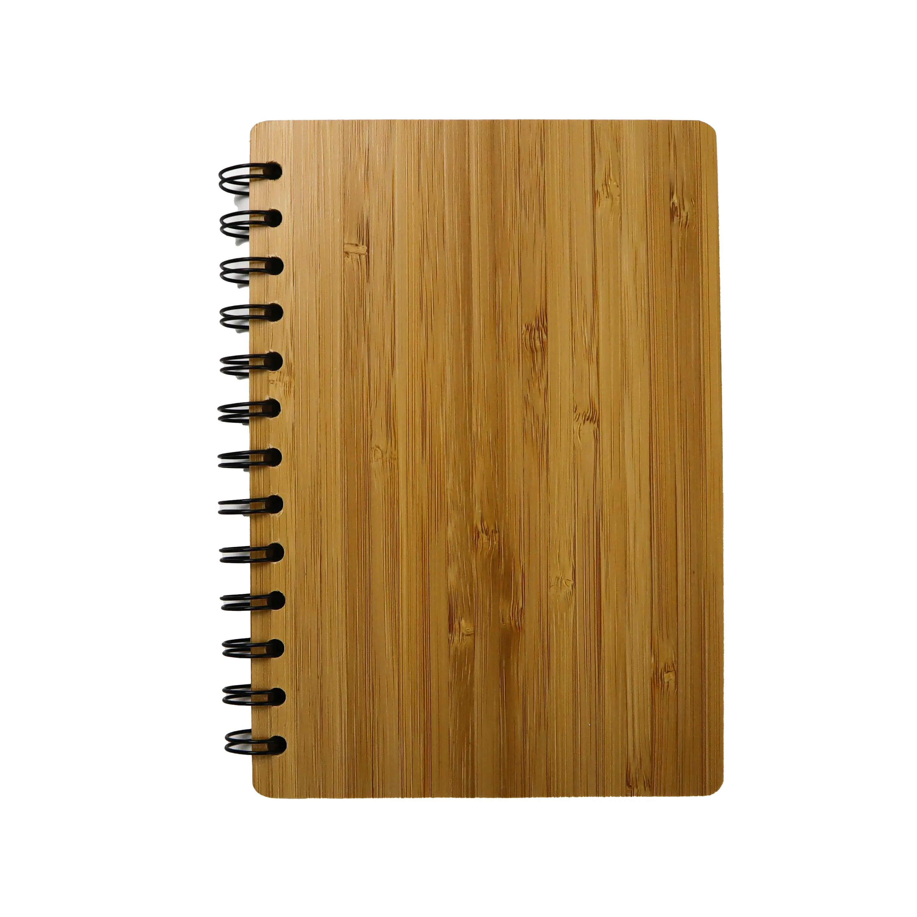 Custom Impresso De Alta Qualidade De Luxo Bambu Notebook Diário A4 A5 B5 Tamanho Notebook De Madeira Para O Presente Do Negócio